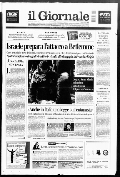 Il giornale : quotidiano del mattino